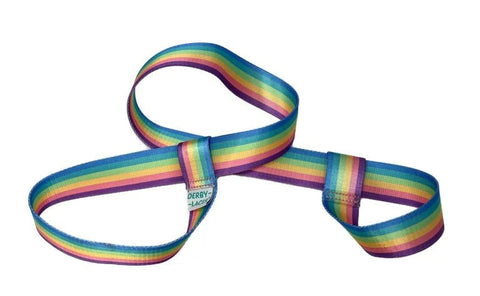 Derby Laces Pastel Rainbow Skate Noose