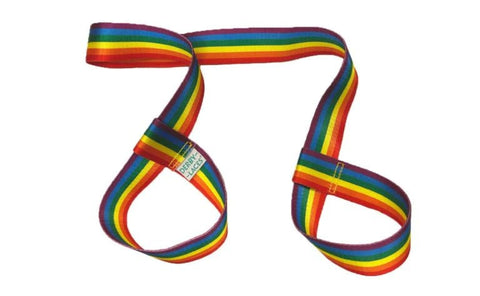 Derby Laces Rainbow Stripe Skate Noose