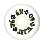 Dogtown K9 60mm 92a 80s white skateboard wheels