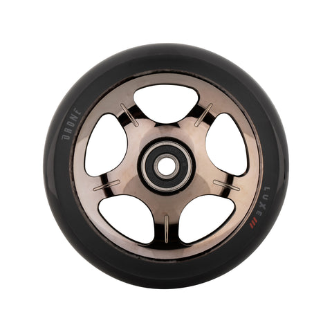 Drone LUXE 3 Dual Core Feather Light Smoked Chrome 110mm Scooter Wheel