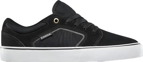 Emerica Cadence Black/White/Gold Skateboard Shoes