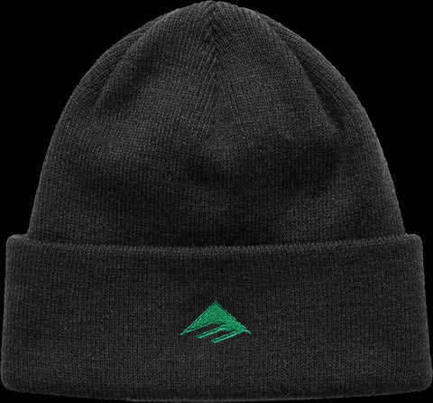 Emerica Triangle Black Beanie