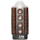 Envy TPR Choc Black Scooter Hand Grips 