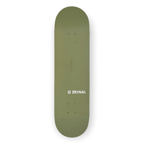 Eternal Logo Green 8.625" Skateboard Deck