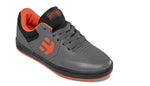 Etnies Kids Marana Grey/Black/Orange Skateboard Shoes