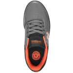 Etnies Kids Marana Grey/Black/Orange Skateboard Shoes