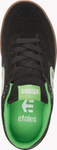 Etnies Kids Windrow Black Green Gum Skateboard Shoes