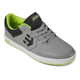 Etnies Kids Marana Grey Lime White Skateboard Shoe