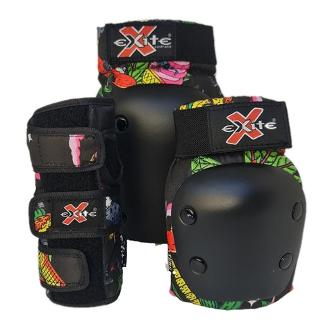 Exite The Critters Jungle Skull 3 Pack Protective Gear