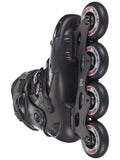 FR FR3 80 Black Rollerblades bottom view