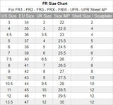 FR Rollerblades Size Chart