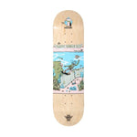 Folklore Traffic Barrier Reef Pink Fibretech Lite 8.5" Skateboard Deck