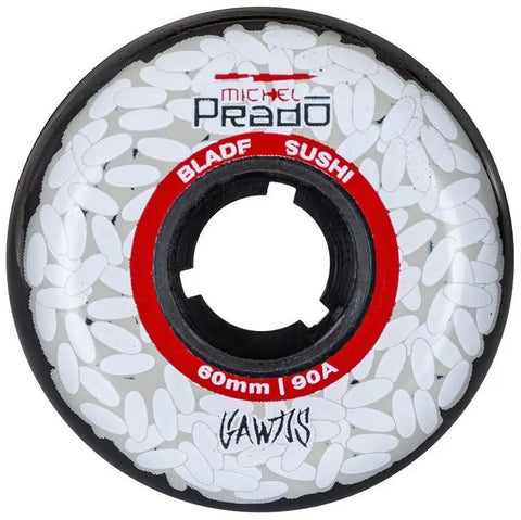 GAWDS Prado II 60mm 90a 4 Pack Rollerblade Wheels
