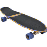 Globe Big Blazer Lazer Wolf 32 Complete Cruiser Skateboard angled view