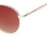Happy Hour Holidaze Gold Amber Sunglasses