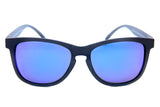 Happy Hour Black Mambas Blue Mirror Sunglasses
