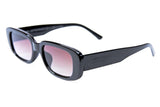 Happy Hour Oxford Matte Black Sunglasses 