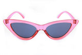 Happy Hour Space Needles Clear Red Sunglasses