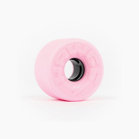 Hawgs Pink Ez 63mm x 78a Skateboard Wheels
