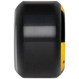 Hazard Radio Active CS Conical Black 54mm 101A Skateboard Wheels profile view