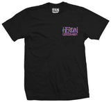 Heroin Bat Egg Black Tee