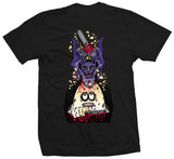 Heroin Bat Egg Black Tee