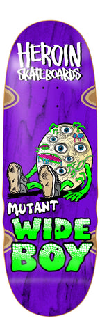 Heroin Mutant Wide Boy 10.28 Skateboard Deck
