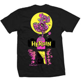 Heroin Zombie Black Tee