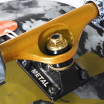 Holiday Tie Dye Black Gold 8.0" Complete Skateboard