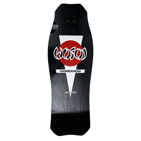 Hosoi O.G. Hammerhead Black Reissue 10.5" Skateboard Deck