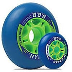 Hyper Super Glue Blue 80mm 89a Rollerblade Wheel