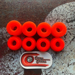 Corey Skates Fluro Orange 91a Rollerskate Bushings