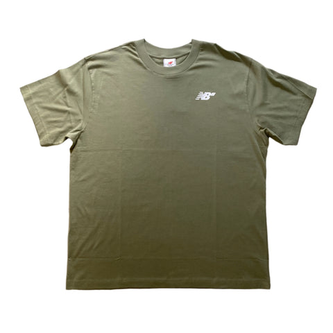 New Balance Numeric Small Logo Dark Olive Tee