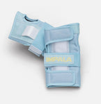 Impala Adult Pastel Blue 3 Pad Set wrist guard detail