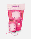 Impala Adult Pink 3 Pad Set in package