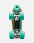 Impala Aqua Rollerskates bottom view