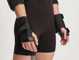 Impala Black Wrist Guards on model
