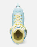 Impala Lightspeed Sky Blue Yellow Rollerblades top view