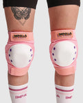 Impala Pink Knee Pads on model