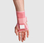 Impala Pink Wrist Guards on model