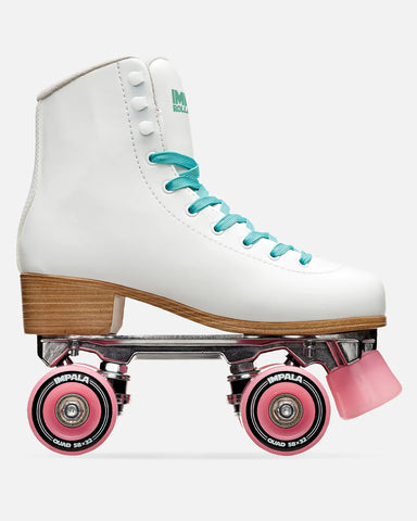 Impala White Rollerskates side view