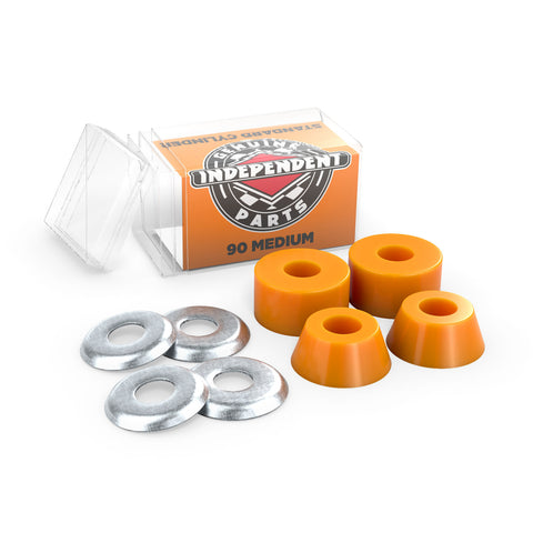 Independent Cushion Cylinder 90a Orange 4 Pack Skateboard Bushings