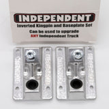 Independent Inverted Kingpin Baseplate Set