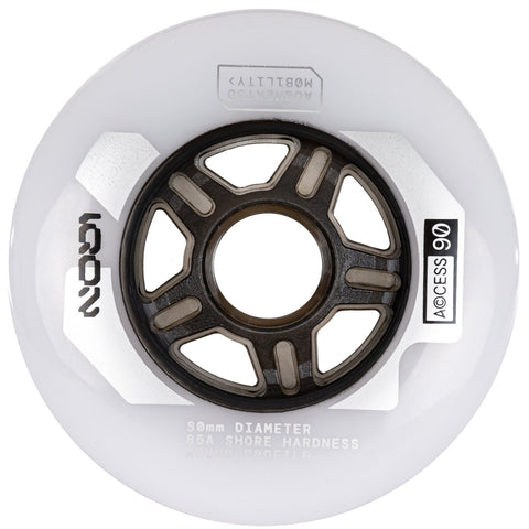 Iqon 90mm/85a 4 Pack Rollerblade Wheels