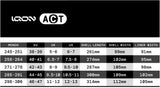 Iqon ACT AG Hornish Rollerblades Size Chart