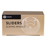 Kizer Anti-Rocker Black 47mm Rollerblade Wheels 4 Pack