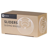 Kizer Anti-Rocker Black 47mm Rollerblade Wheels 4 Pack