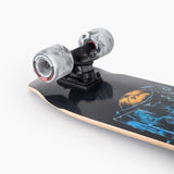 Dingy Shape 9 Eyes Cube Complete Skateboard