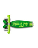 Micro Maxi Deluxe Foldable LED Parrot Green Scooter
