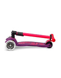 Micro Maxi Deluxe LED Ultra Pink Foldable Scooter